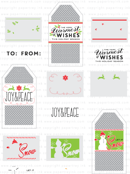 holiday tags