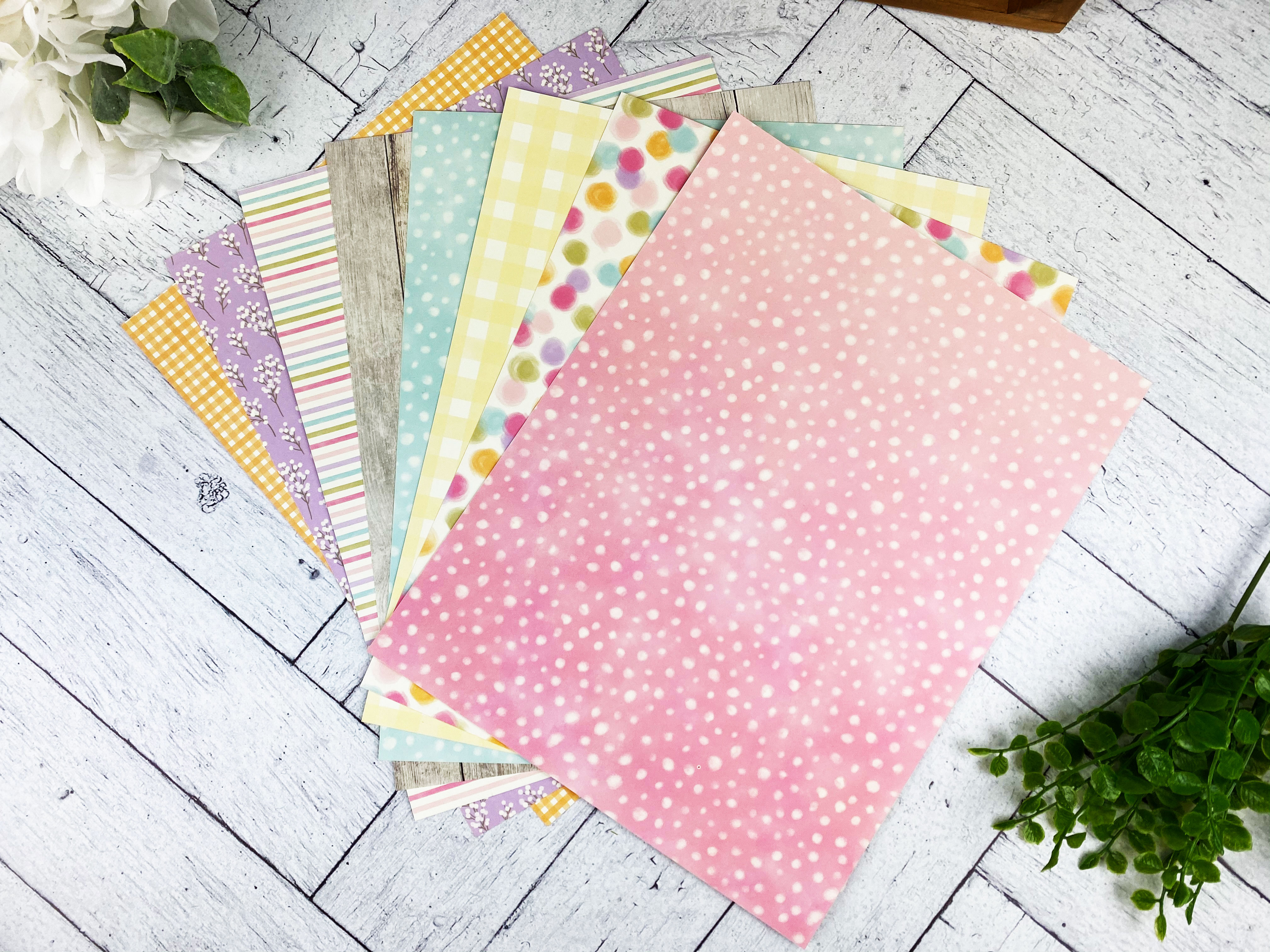 Share Your HeArt: Basket of Blossoms Patterned Paper Collection (24 sheets)