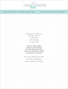 Inside Greetings: Endearing Birthday Mini Stamp Set