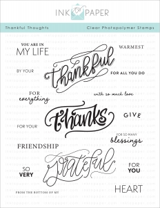 Thankful Thoughts Stamp Set