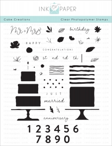 Cake Creations Stamp Set