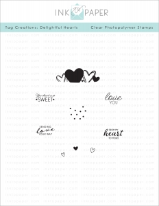 Tag Creations: Delightful Hearts Mini Stamp Set