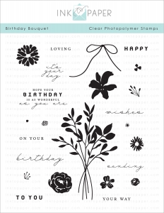 Birthday Bouquet Stamp Set