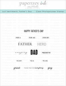 Just Sentiments: Father's Day Mini Stamp Set