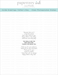 Inside Greetings: Father's Day Mini Stamp Set