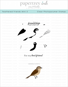 Feathered Friends Mini 2 Mini Stamp Set