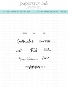 Just Sentiments: Halloween Mini Stamp Set