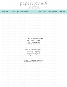 Inside Greetings: Warmth Mini Stamp Set
