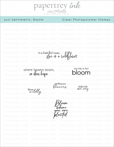 Just Sentiments: Bloom Mini Stamp Set