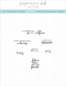 Just Sentiments: Bloom Mini Stamp Set