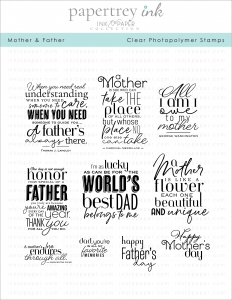 Mother & Father Stamp Set