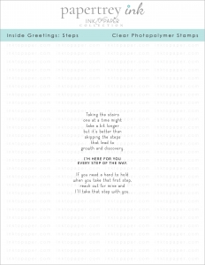 Inside Greetings: Steps Mini Stamp Set