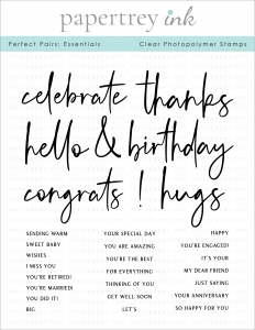 Perfect Pairs: Essentials Stamp Set Perfect Pairs: Essentials Stamp Set