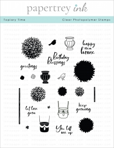 Topiary Time Stamp Set