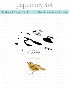 Feathered Friends Mini 14 Mini Stamp Set