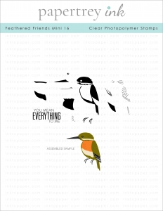 Feathered Friends Mini 16 Mini Stamp Set