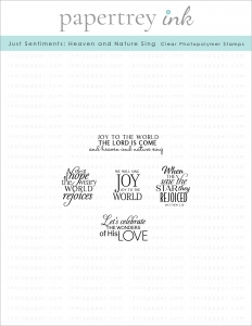Just Sentiments: Heaven and Nature Sing Mini Stamp Set