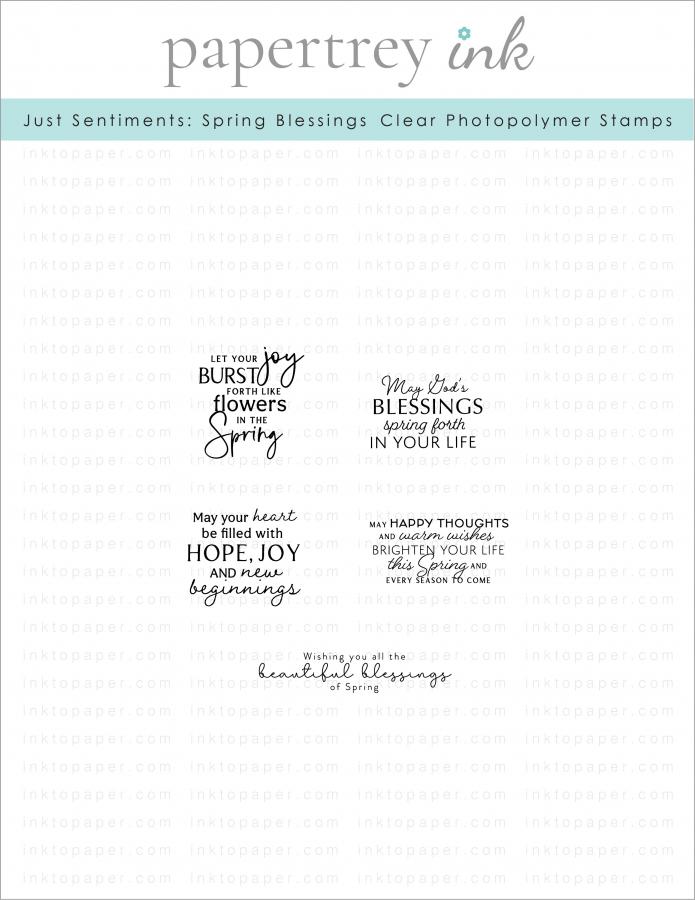 Just Sentiments: Spring Blessings Mini Stamp Set