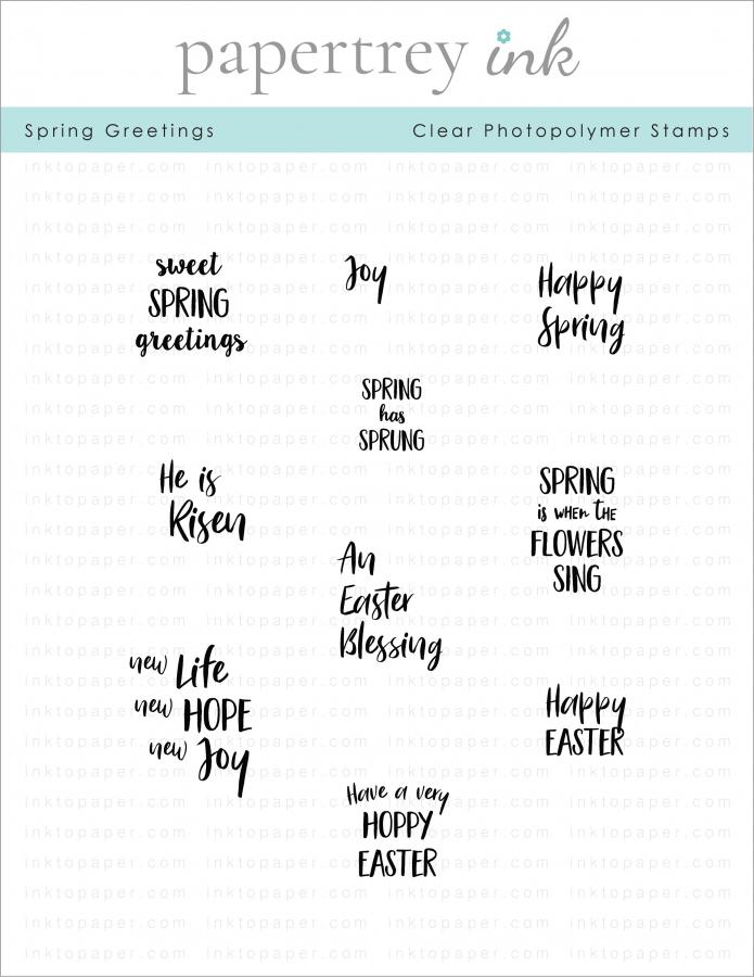 Spring Greetings Stamp Set