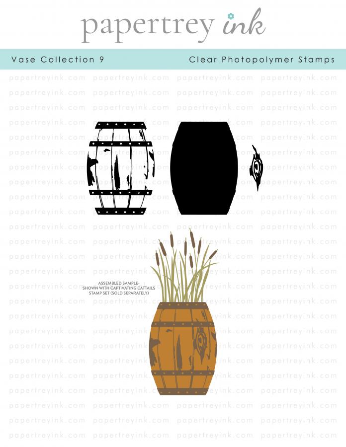 Vase Collection 9 Mini Stamp Set
