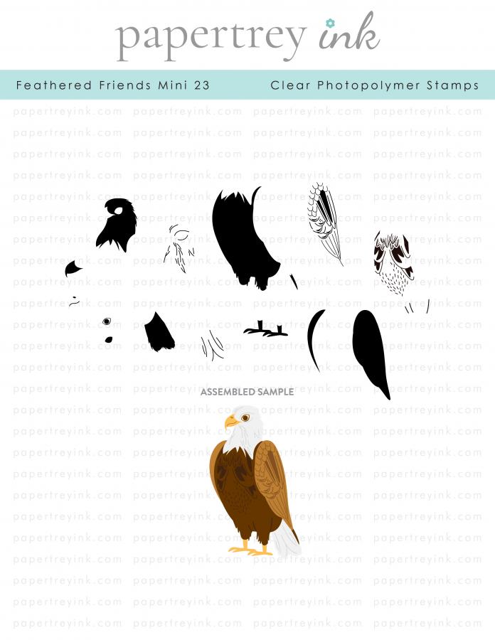 Feathered Friends Mini 23 Mini Stamp Set