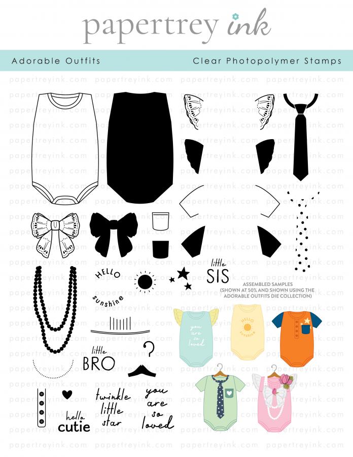 Adorable Outfits Stamp Set