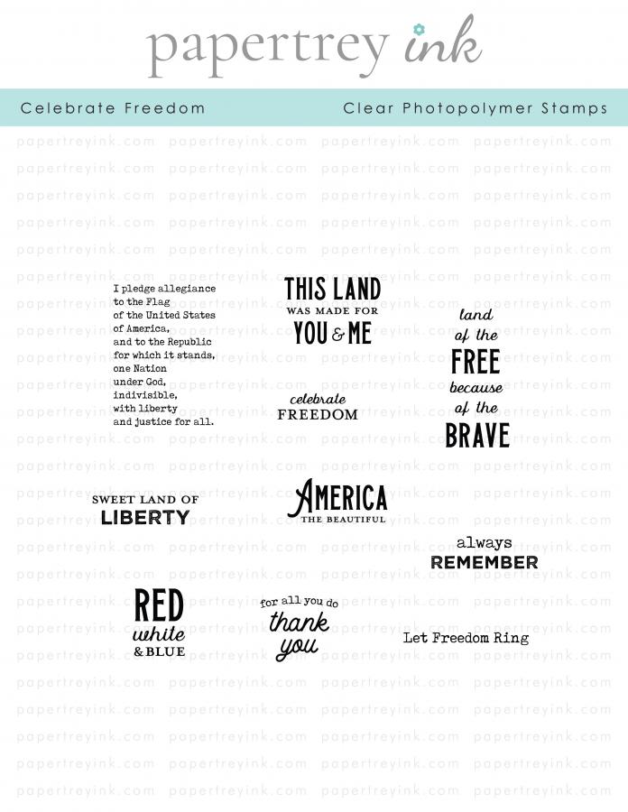 Celebrate Freedom Stamp Set