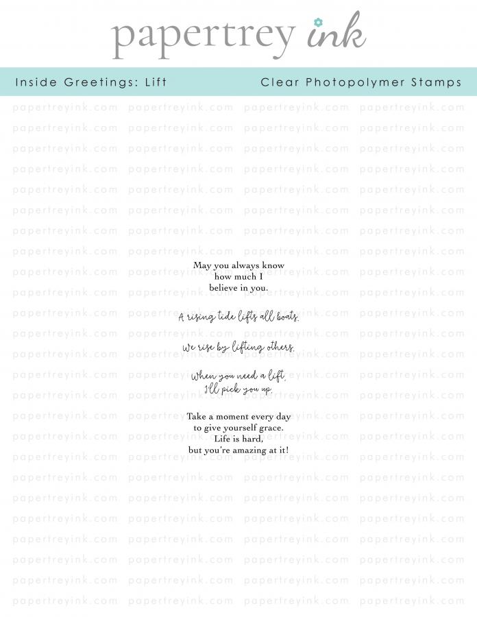 Inside Greetings: Lift Mini Stamp Set