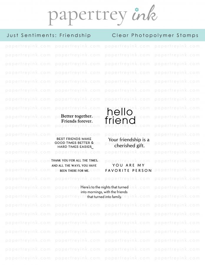 Just Sentiments: Friendship Mini Stamp Set