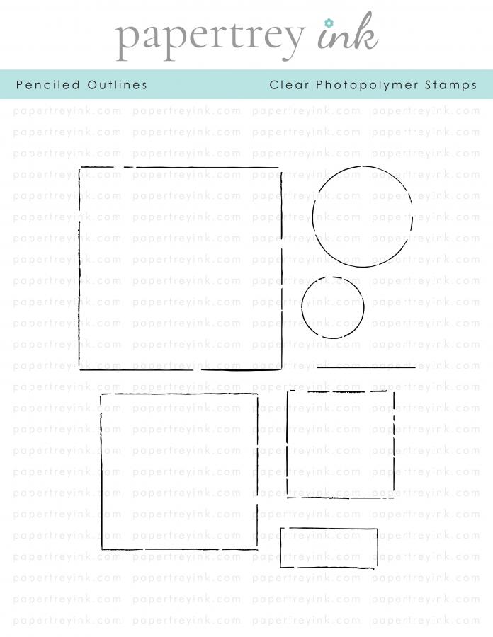 Penciled Outlines Stamp Set