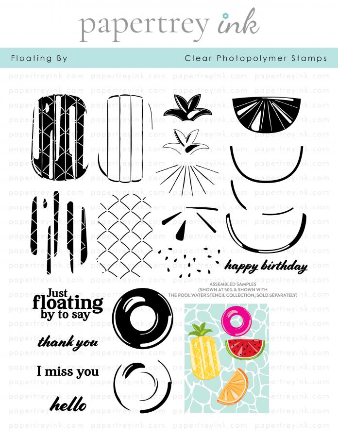 Floating By Stamp Set