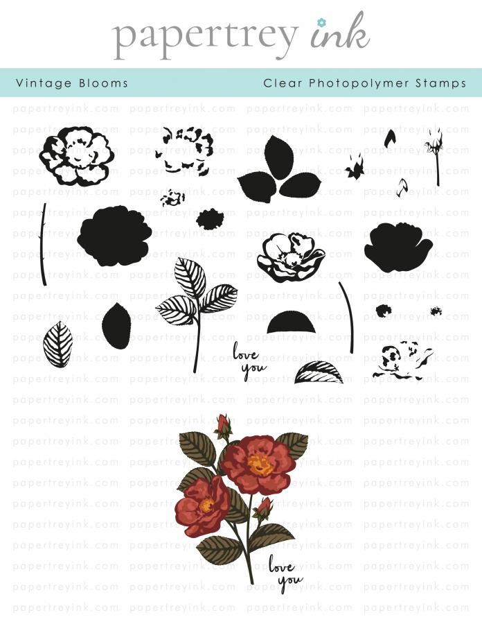 Vintage Blooms Stamp Set