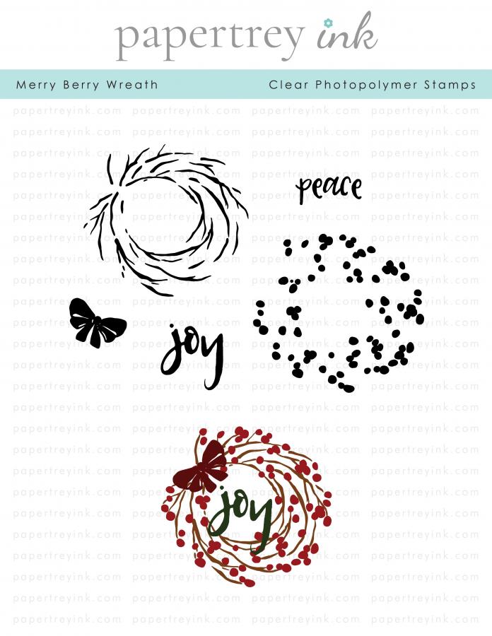 Merry Berry Wreath Stamp Set