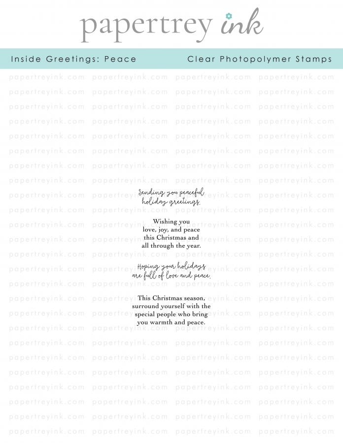 Inside Greetings: Peace Mini Stamp Set