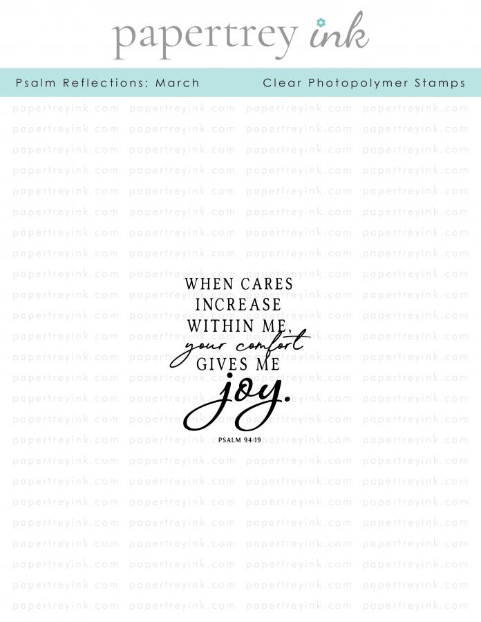 Psalm Reflections: March Mini Stamp Set