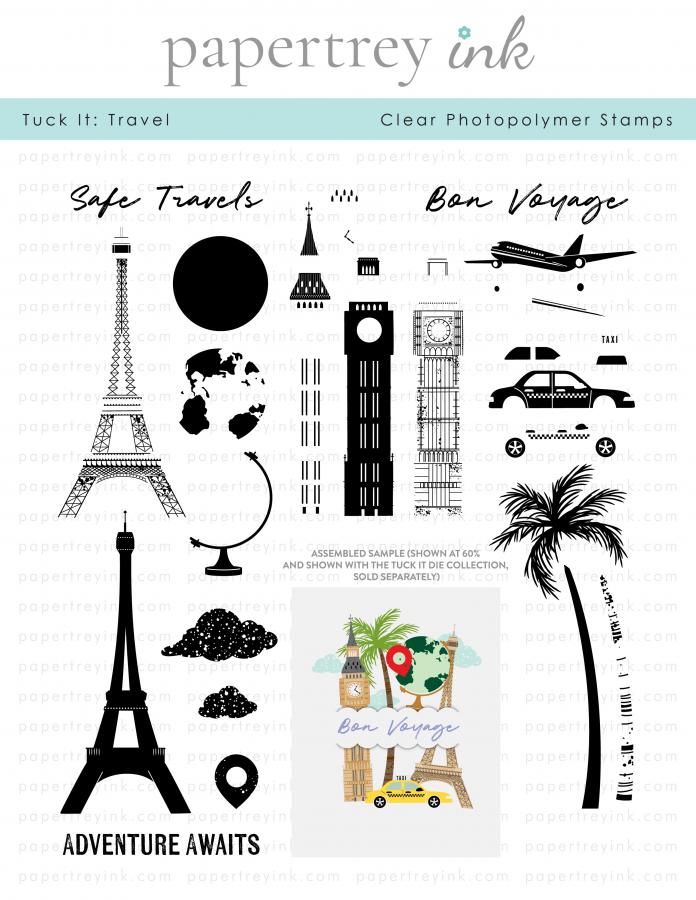 Tuck It: Travel Stamp Set