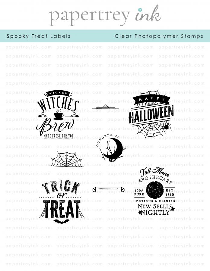Spooky Treat Labels Stamp Set