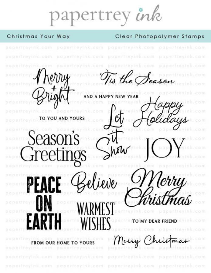 Christmas Your Way Stamp Set