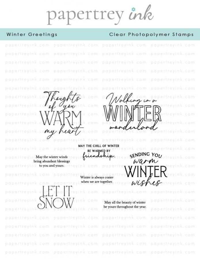 Winter Greetings Stamp Set