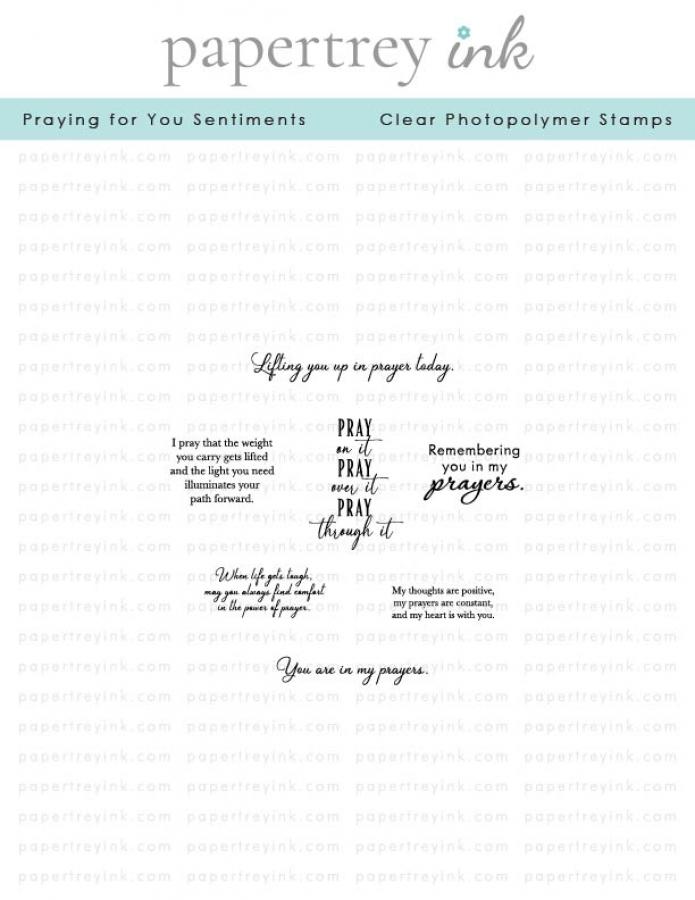 Praying for You Sentiments Mini Stamp Set