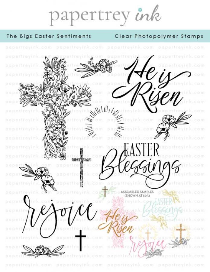 The Bigs Easter Sentiments Stamp Set