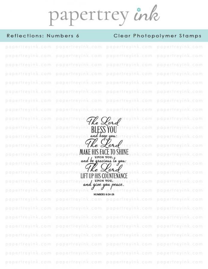 Reflections: Numbers 6 Mini Stamp Set