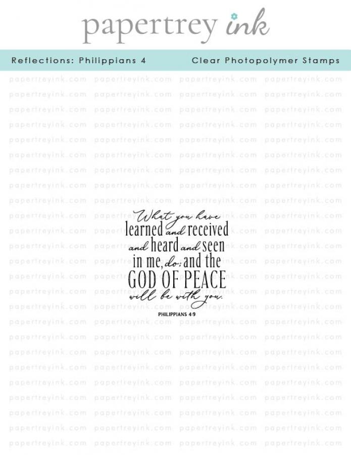 Reflections: Philippians 4 Mini Stamp Set