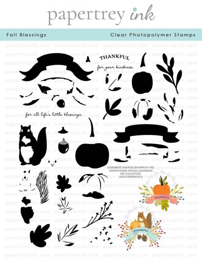 Fall Blessings Stamp Set