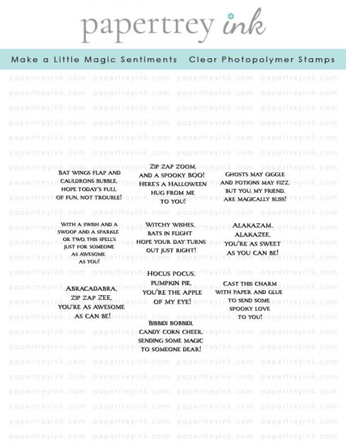 Make a Little Magic Sentiments Stamp Set