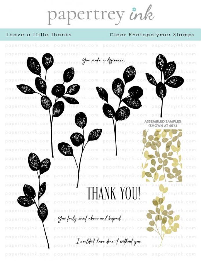 Leave a Little Thanks Stamp Set