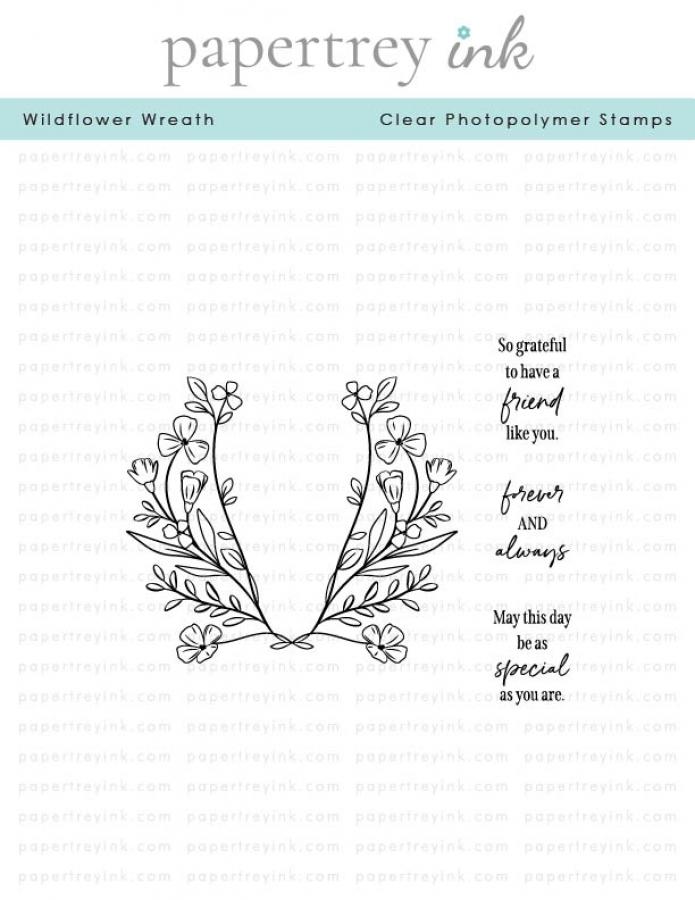 Wildflower Wreath Stamp Set
