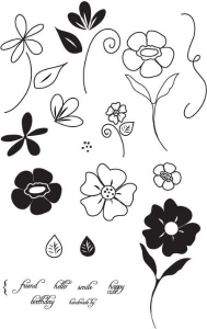 Flower Garden Stamp Set