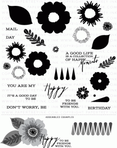 Happiness In Bloom Stamp Set