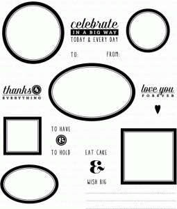 Limitless Layers: Labels Stamp Set